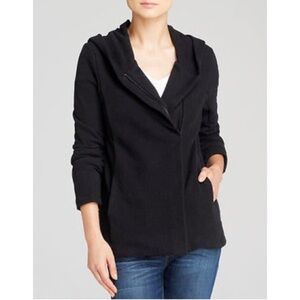 James Perse black hoodie jacket